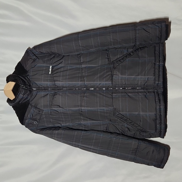 Billabong Other - Billabong Black Blue Jacket Winter Coat Snow Men XXL Fleece Lined Mountain Ski